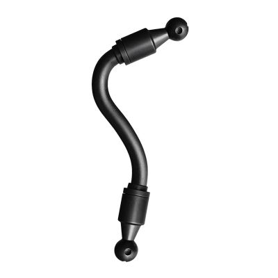 Monghuis 17mm Double Ball Socket Adjustable Mounting Adapter for Phone Tablet Holders for Cycling Driving Live Broadcasts