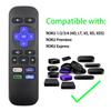 2 Pack Remote Control Replacement Compatible with Roku Box, Premiere, Express, Player, Streaming Device Shortcut KeysNOT Compatible with Stick & TV view 2