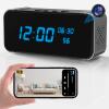JOOKACE Hidden Camera Clock with Bluetooth Speaker 4K WiFi Indoor Camera for Home Security - Mini Nanny Cam with Night Vision, Motion Detection, Remote Live Stream view 1