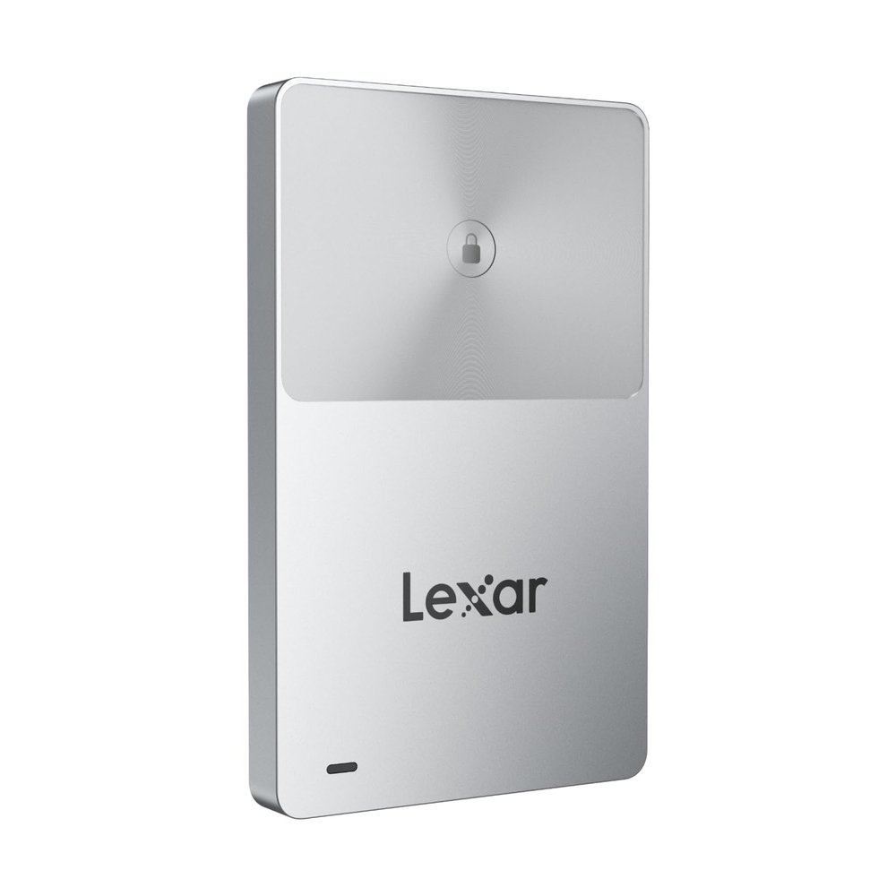 Lexar TouchLock Portable SSD 512GB with One-Touch NFC Encryption Authentication, External Solid-State Drives USB 3.2 Gen2, Magnetic Phone SSD Support for iPhone 17/16, Tablet, PC