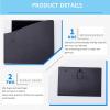 Adjustable Monitor Hood Sunshade - Light-Blocking Screen Protector for 17-28 Inch Desktop Monitors & Laptops, Anti-Glare Shield for Enhanced Focus & Productivity view 2