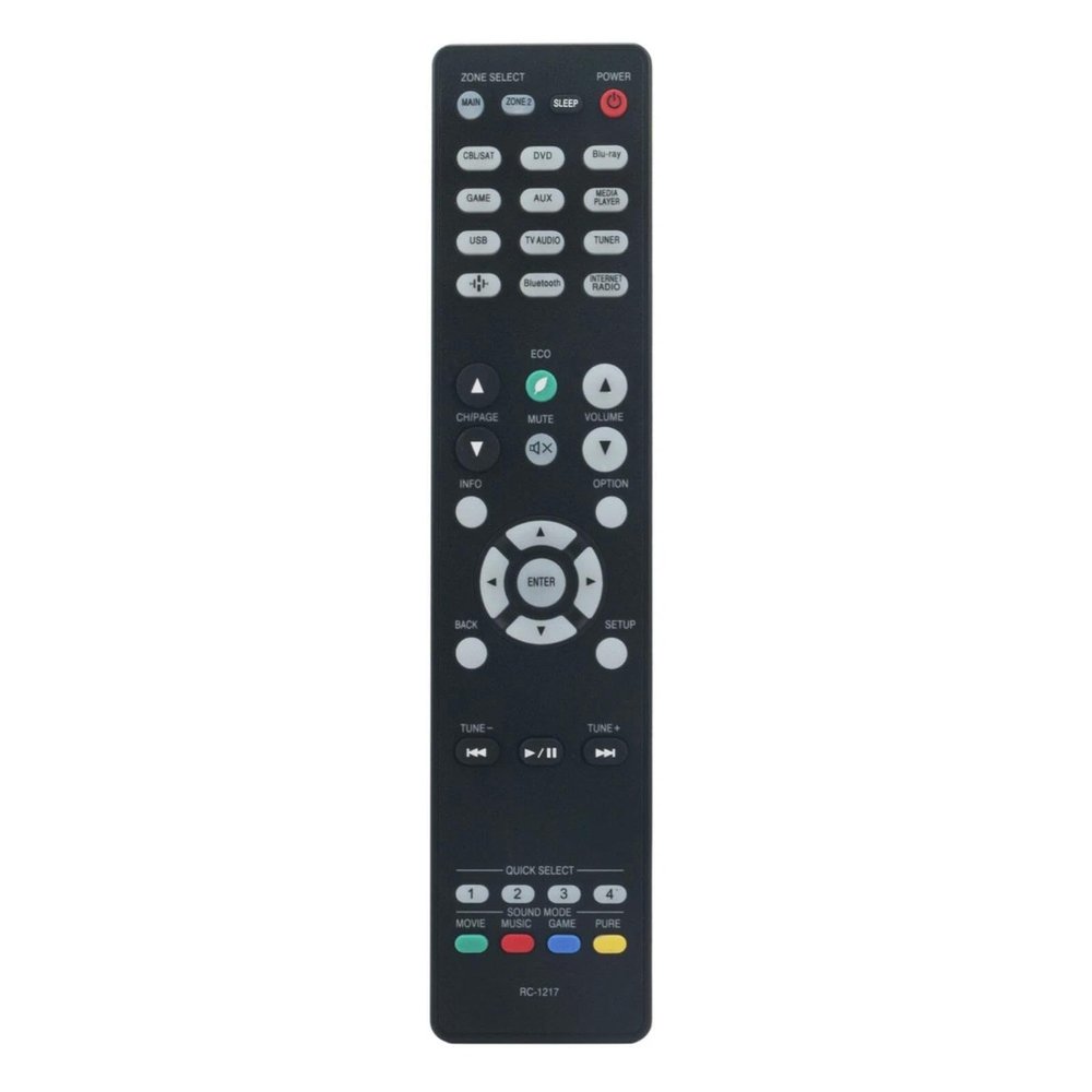 RC-1217 Replacement Remote Control for Denon Home Theater AV Receiver in Living Rooms or Rooms, No Programming or Pairing Needed, Replace Remote Compatible Models AVR-X1400H AVR-S730H AVR-S930H