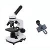 ERoomQ Microscope Kit 40X-1600X Microscopes Adults with Slides Set Phone Adapter Biological Microscope Microscope Lens Adapters(Set 2 40X) view 1