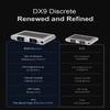 Topping DX9 Discrete DAC NFCA Headphone amp - AK4499EQ Flagship DAC, Hybrid Relay Volume Control, 6-Channel Discrete NFCA high-Performance (Black) view 3