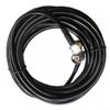 FABULETTA Antenna Cable 15FT with Dual 90 Degree TNC Male Connectors Compatible with GPS EZ-Guide Plus 500 250 CFX-750 Receivers Black PVC Wire view 1