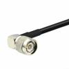 FABULETTA Antenna Cable 15FT with Dual 90 Degree TNC Male Connectors Compatible with GPS EZ-Guide Plus 500 250 CFX-750 Receivers Black PVC Wire view 3