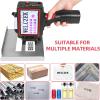 TXGJWRA Handheld Printer, Printing 1 Inch Portable Handheld Inkjet Printer with 5 Inch Touch Screen for Label Variable Data Etc, view 4
