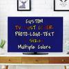 BENUSIO Custom TV Dust Cover with Photo Logo Text Personalized Dustproof TV Screen Monitor Protective Cover Indoor Decor, Midnightblue, For 50"/52" TV view 1