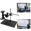 ERoomQ Microscope Accessories Kit 38MP HDMI USB Digital Video Microscope Camera Continus Zoom 180X C-Mount Rotatable Stand Soldering Mobile Phone Repair Tools Microsco(14MP HDMI) view 2