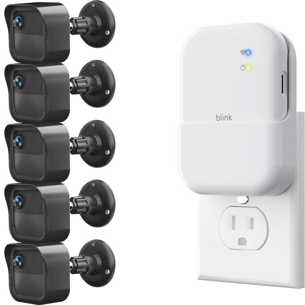 All-New Blink Outdoor Camera Surveillance Mount, 5 Pack Weatherproof Protective Housing and 360 Degree Adjustable Mount for Blink Outdoor 4th & 3rd Gen Cam