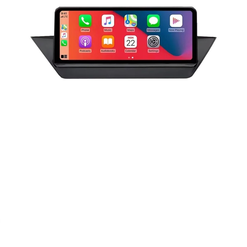 10.25 Inch AHD GPS Sat NAV Navigation Navigator Canbus Car Radio Player Stereo CarPlay Android Rear View Camera Compatible with B M W X1 E84 xDrive28i Flex xDrive25i xDrive25d 23d 20i 20d 18d 18i 16i