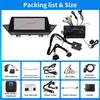 10.25 Inch AHD GPS Sat NAV Navigation Navigator Canbus Car Radio Player Stereo CarPlay Android Rear View Camera Compatible with B M W X1 E84 xDrive28i Flex xDrive25i xDrive25d 23d 20i 20d 18d 18i 16i view 3