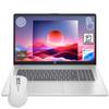 HP Essential 17.3" HD+ Touchscreen Laptop, AMD Ryzen 5 7430U, 32GB RAM, 1TB SSD, Backlit KB, Fingerprint Reader, Webcam, HDMI, Wi-Fi 6, Windows 11 Home, Bundle with Thunderobot ML101 Wireless Mouse view 1