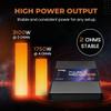 Marts Digital MD3000 | Class D Full Range 2-Ohm Car Amplifier | 3000W RMS Power with Thermal Protection Fan | RCA Input Connectivity | Adjustable HPF LPF Gain and Bass Boost view 3