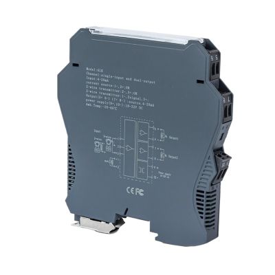 4-20mA to 0-10V Signal Converter Analog Isolator 1 in Out Signal DC24V(Input 0-10V,Output 0-10mA)