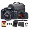 Canon EOS Rebel T6 DSLR Camera with 18-55mm Lens | 18MP APS-C CMOS Sensor, Built-in Wi-Fi & Full HD Video | Great for Beginners, Travel & Everyday Photography (1159C003) + Bag + 64GB Card view 1