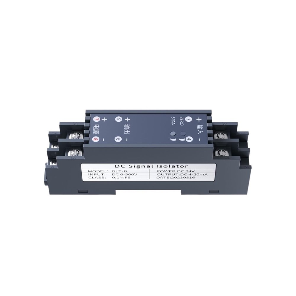 4-20mA Signal Isolator to 0-10V 0-5V 1-5V DC Converter to Analog(Input 0-10mA,Output 0-5V)