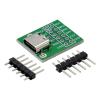 1/5/10pcs Type-C Female Test Board USB3.1 16P to 2.54 High Current Power Adapter Board Module for Arduino(Green 10pcs) view 1