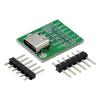 1/5/10pcs Type-C Female Test Board USB3.1 16P to 2.54 High Current Power Adapter Board Module for Arduino(Green 10pcs) view 3