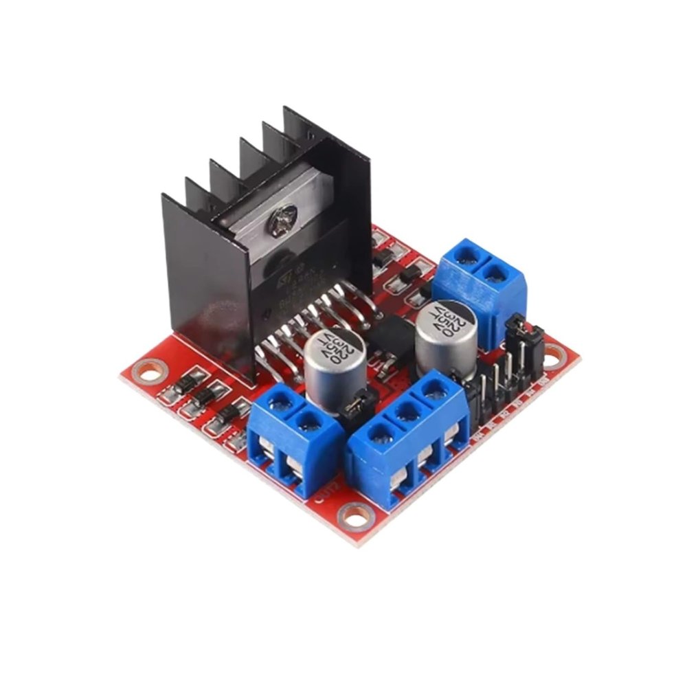 1/5/10pcs L298N Driver Board Module DC Stepper Motor Smart Car Robot Peltier High Power Dual H-Bridge Controller for Arduino(1PCS)