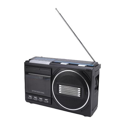 Cassette Player, Boombox Stereo with Bluetooth and AM FM SW Radio, USB Tape Conversion, Built-in Microphone for Home Music Recording and Playback
