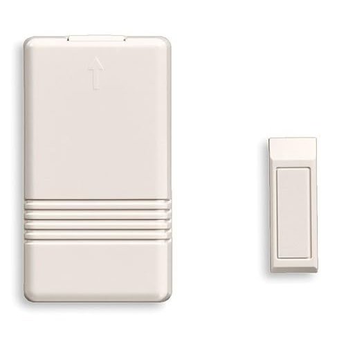 5816WMWH Door and Window Security Transmitter with Hardware, White