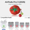 SURANBULI 3D Tomato Case Compatible with Airpods Pro 3 view 3