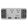 On-Q 6 Outlet Enclosure Surge Protector with One USB-A and One USB-C view 1