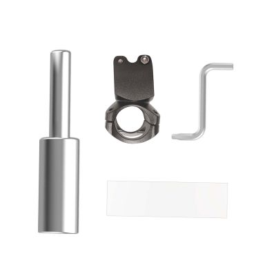 Hilitand Satellite RV Mount Bracket for Mini Dish Aluminum Alloy RV Ladder Mount with Shock Proof TPU Pads for Secure Installation