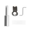 Hilitand Satellite RV Mount Bracket for Mini Dish Aluminum Alloy RV Ladder Mount with Shock Proof TPU Pads for Secure Installation view 1