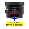 Camera Accessories,Compatible for Sigma 24mm F1.4 DG HSM Art Lens Front Filter Ring Hood Fixed Mount Barrel Unit ART24 24 1.4 F/1.4 Part view 2