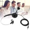 Spryflower H360 35. Telephone Headset, Single Sided Business Headset with Noise Reduction, Comfortable Monaural Headphones for Customer Service, 35mm. Jack Headset for Call Centers and Home view 4