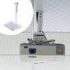 BaotyJie Ceiling Mount with Tray for Projector/Camera 43-65cm Height Adjustable Iron Versatile for Living Room Home Video Conferencing, White view 4