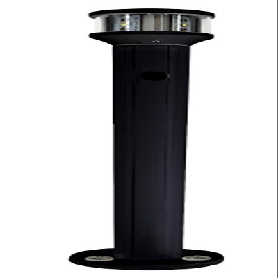 SEAVIEW 12" Fixed Light Post | Pre-Installed 3NM USCG C5 Certified LED Light | Complete All-Round/Masthead Navigation Solution | Please Contact us if You Need Help | SVLTP12LEDBLK