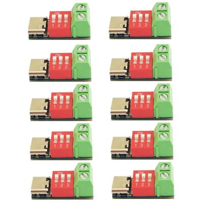 10PCS 4-22V USB-C PD Trigger Board Modules with Forward Reverse Plug Detection & Auto Switching PD/QC Decoy Modules