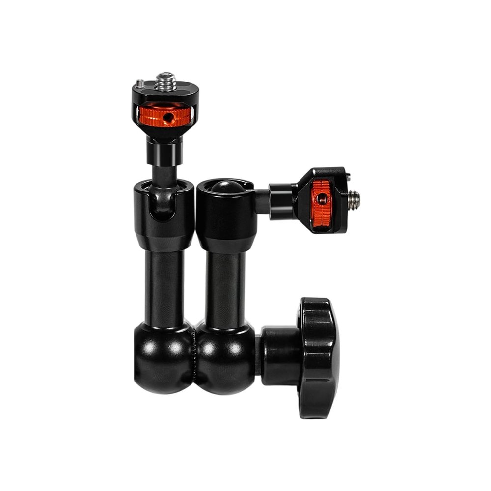 SPONGL 360 Degree Rotating Camera Mount Adapter Aluminum Alloy Compatibles 15-35mm Lens 1/4Inch