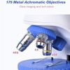 1600X Coin Microscope with 4.3" LCD Screen, Digital Microscope with LED Fill Lights, Metal Stand, PC View, Photo/Video, Windows Compatible view 4
