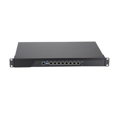 1U Firewall Appliance, OPNsense, VPN, Network Rackmount, C236 Intel I7 9700, RS46, AES-NI, 8 x Intel Gigabit LAN, Console, VGA, SIM Slot, 0 RAM, 0 Storage, Barebone No System