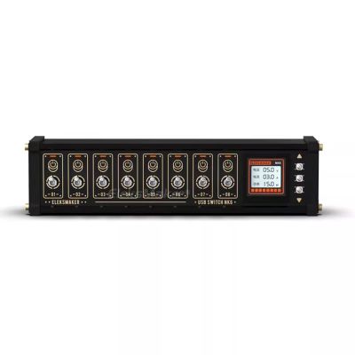 8 Port USB Docking Station, 8 Ports USB C Splitter, Convenient Input Ports, Voice Control Function, Laptop Docking Stations, Data Transmission for Phones, Tablets, and Gadgets