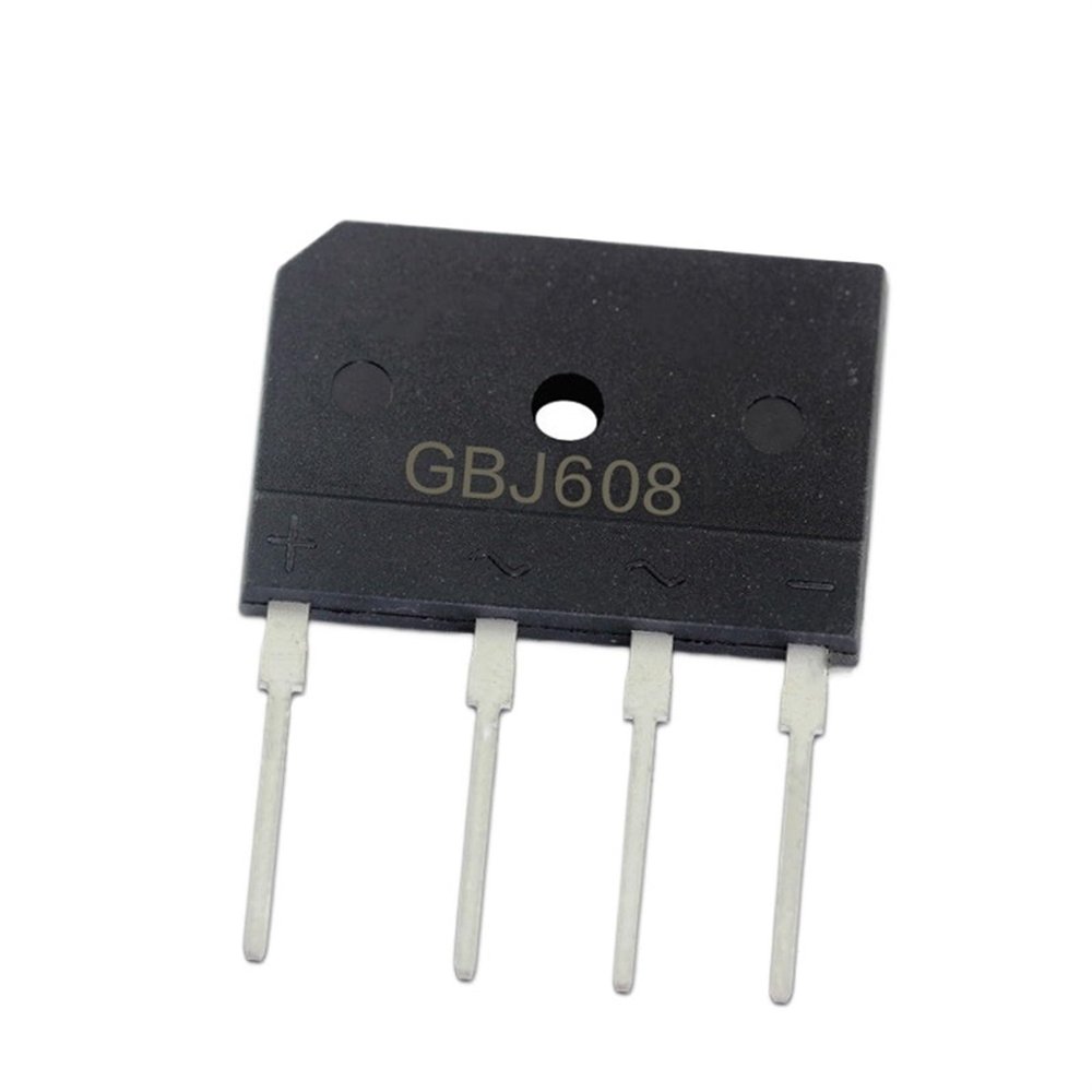 20/50/100/200/500Pcs GBJ608 Bridge Rectifier GBJ6K Stack 6A/800V(50Pcs)