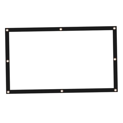 OSALADI Outdoor Indoor Theater Projection for Camping Home Office Classroom Lightweight Compact Polyester Movie Display