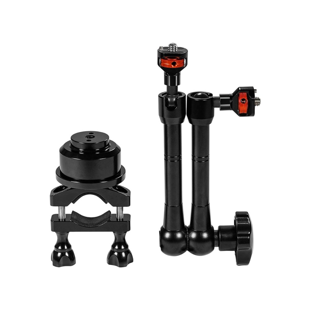 SPONGL 360 Degree Rotating Camera Mount Adapter Aluminum Alloy Compatibles 15-35mm Lens 1/4Inch