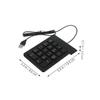 NOLITOY 2pcs Portable USB Numeric Keypad Number Pad for Laptop Desktop PC Fast Efficient Banking Calculator Keyboard with Quick Function Keys Compact Lightweight Numpad for Office and view 2