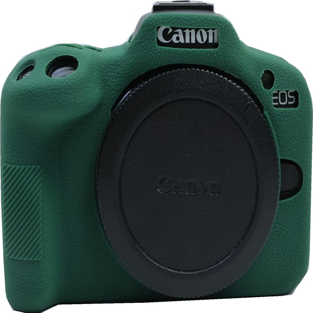 R50 Camera Case, Premium Fullbody Silicone Soft Case Protective Cover Camera Shell for Canon Eos R50 (Green)