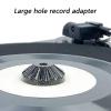SPONGL Universally LP45 Turntable Adapter Record Stabilizer for Large Center Hole Vinyls Records Secure Playbacks ABS Materials view 2