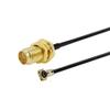 1Pcs SMA/RP SMA Female to IPX U.FL MHF4 1.13 0.81 R*/F Pigtail Jum*/per Extension Cable RG178(Type1,15CM) view 1