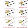 1Pcs SMA/RP SMA Female to IPX U.FL MHF4 1.13 0.81 R*/F Pigtail Jum*/per Extension Cable RG178(Type1,15CM) view 3