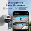 eufy PoE Bullet-PTZ Cam S4 with eufy Pole Mount Bracket (T870C), NVR Add On Cam, 4K UHD Triple Lens, 122 FOV, 360 Pan and Tilt, 8 Hybrid Zoom, AI Tracking, Red and Blue Light, Color Night Vision view 4