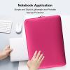 13 Inch Laptop Sleeve Water Resistant Laptop Sleeve Soft Lined Protective Case Zipper Compatible Notebook Bag Case Protective Bag Computer Pocket Carrying for Travel Office School Home view 3