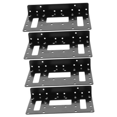 SEWACC 4pcs Metal SSD Mounting Bracket Kit for Solid State Drive Desktop External Hard Drive Bay Holder Quick Installation Hard Disk Expansion Tray for Data Storage